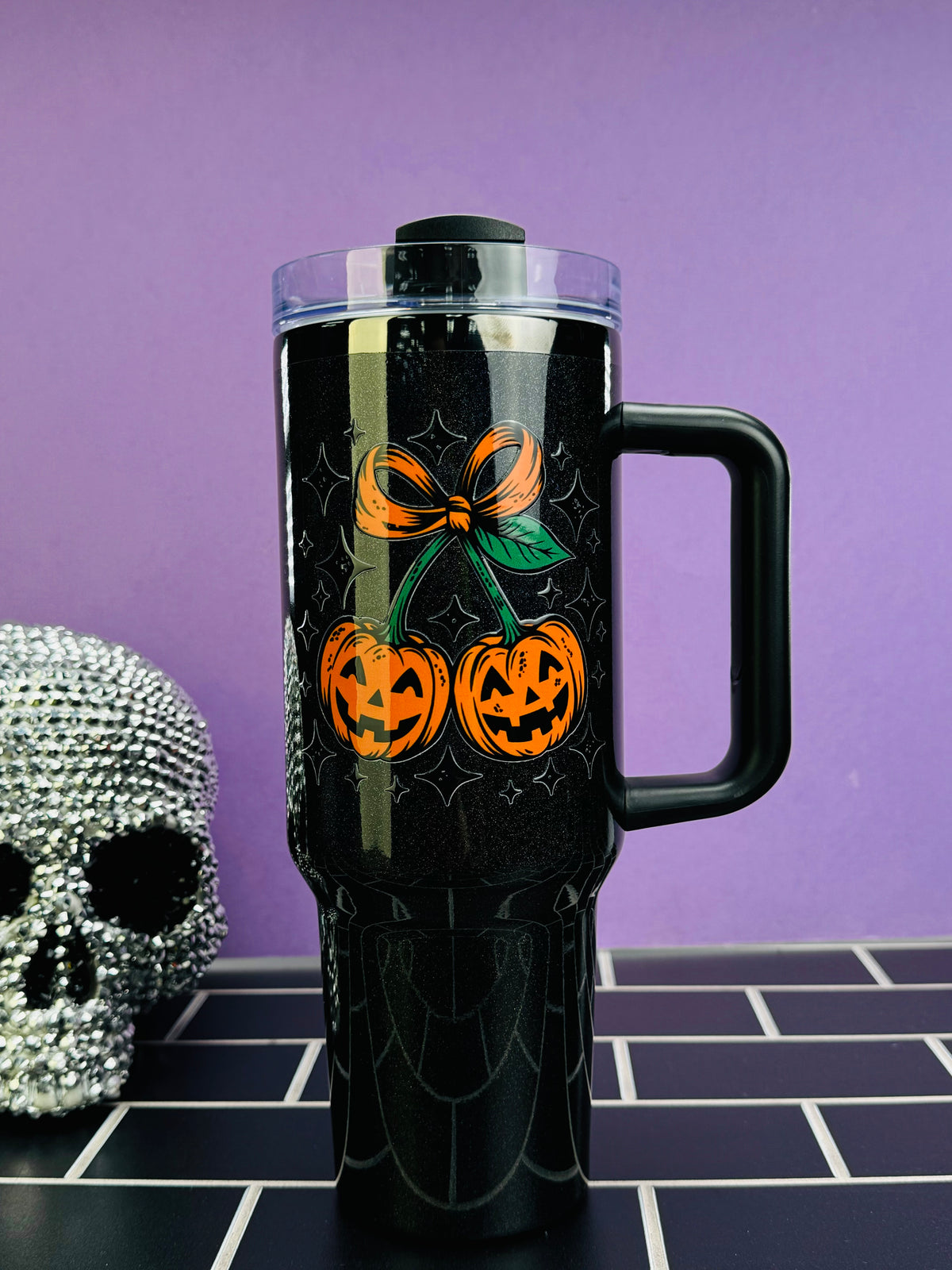 Pumpkin Cherries 40 oz Tumbler