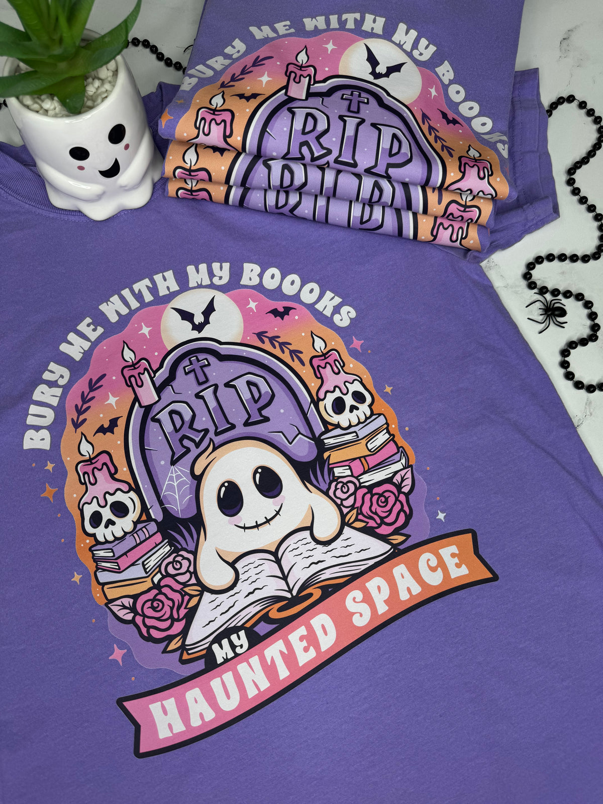 Ghost Tombstone Tshirt