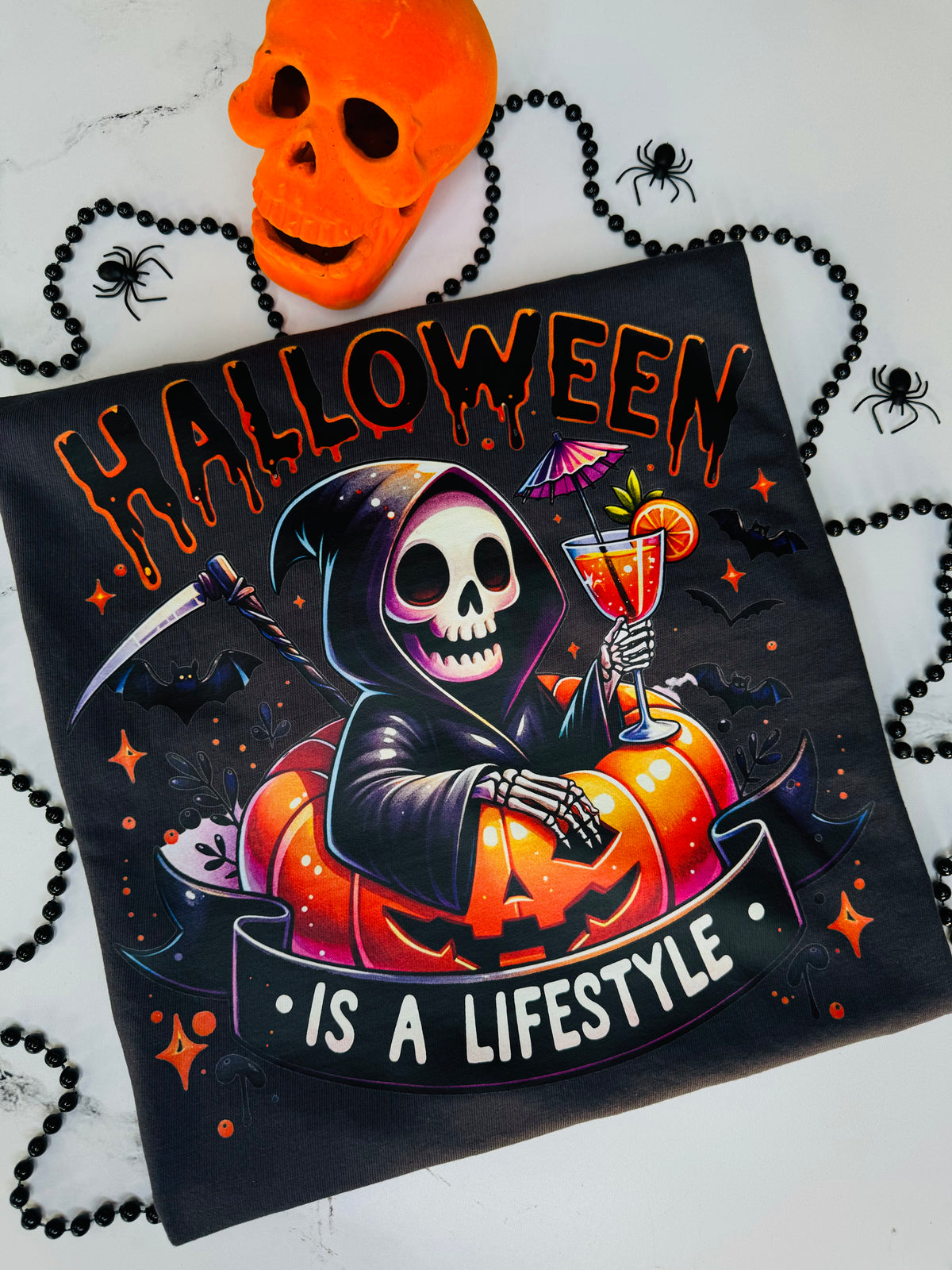 Halloween is a lifestyle Reaper Tshirt