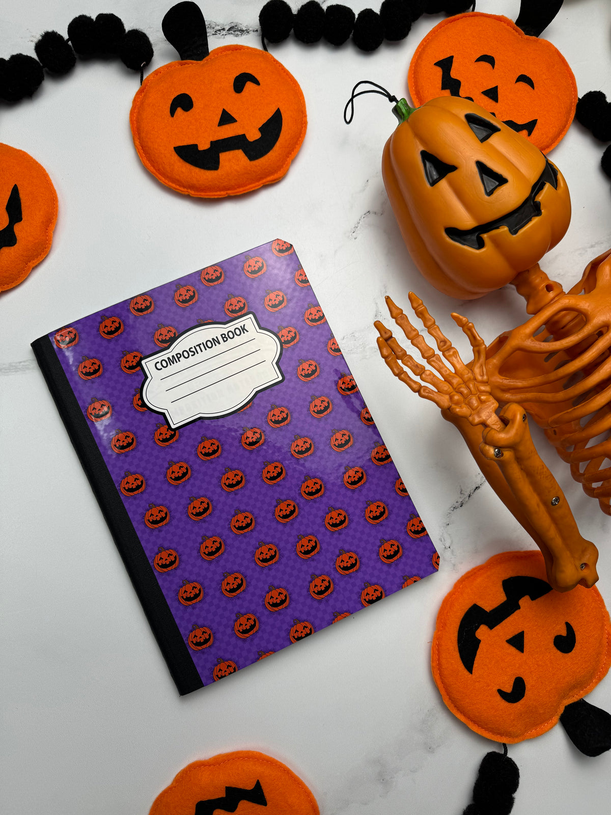Purple Pumpkins Notebook