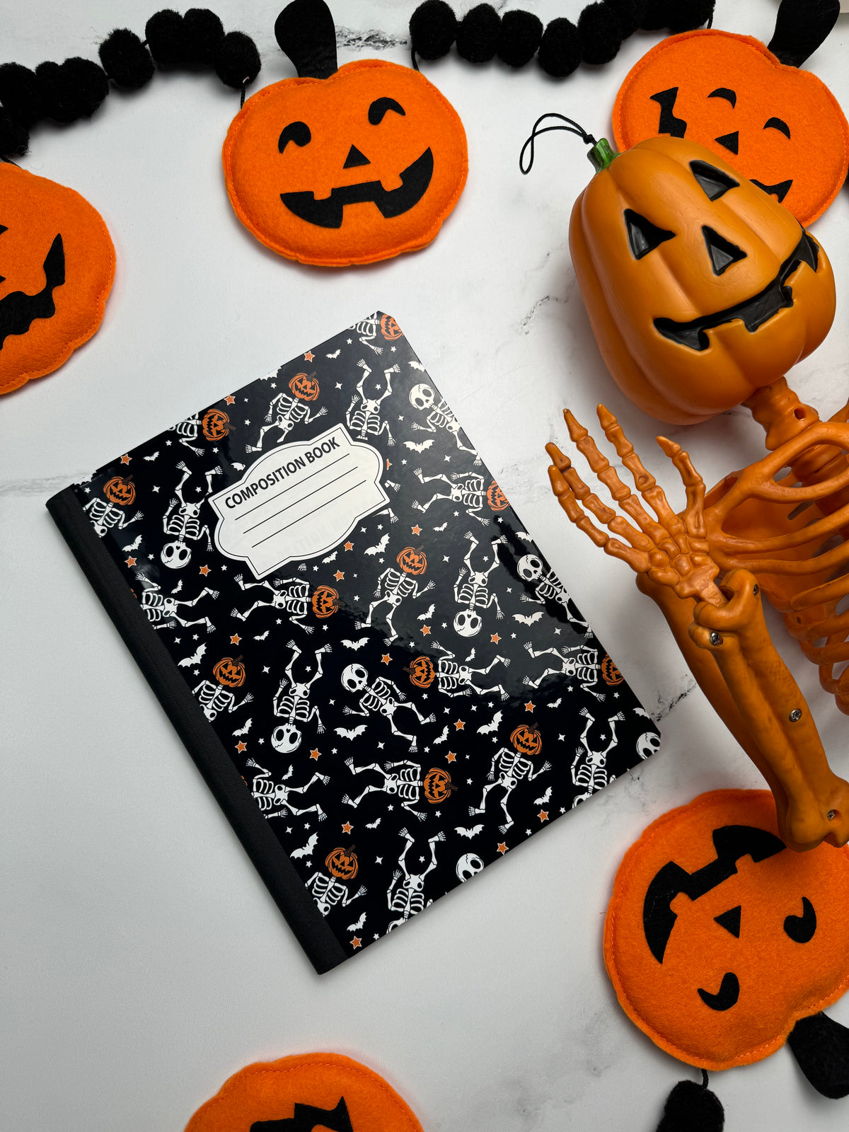 Skeleton Friends Notebook