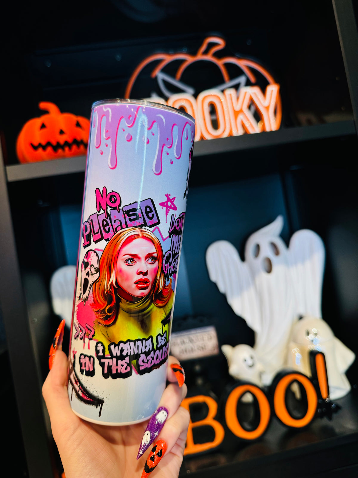I Wanna Be In The Sequel Skinny Tumbler