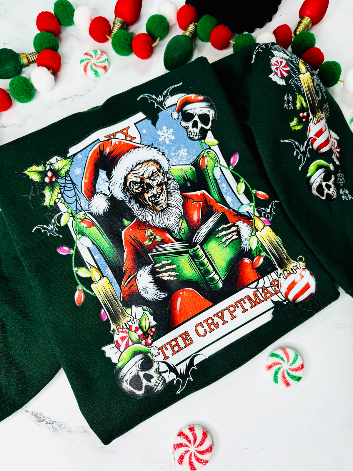 Cryptmas Tarot Crewneck