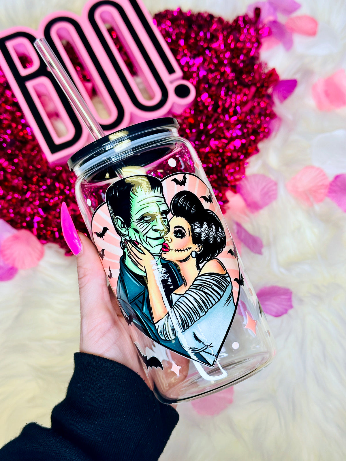 Monster Love Glass Cup