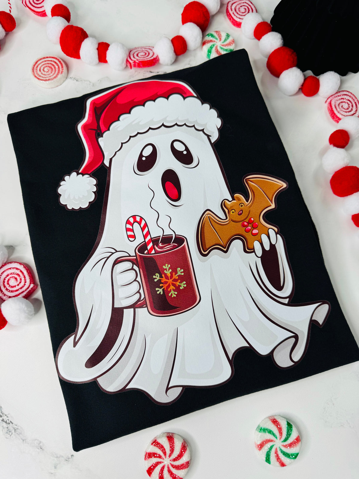 Ghost Bat Cookie Tshirt