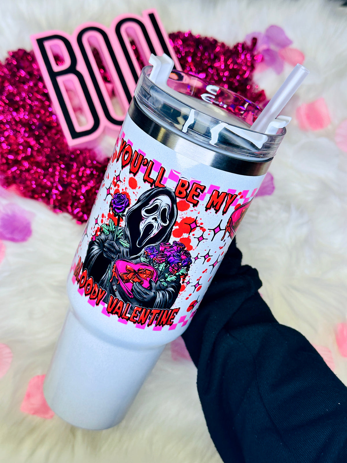 You'll Be My Bloody Valentine  40 oz Tumbler