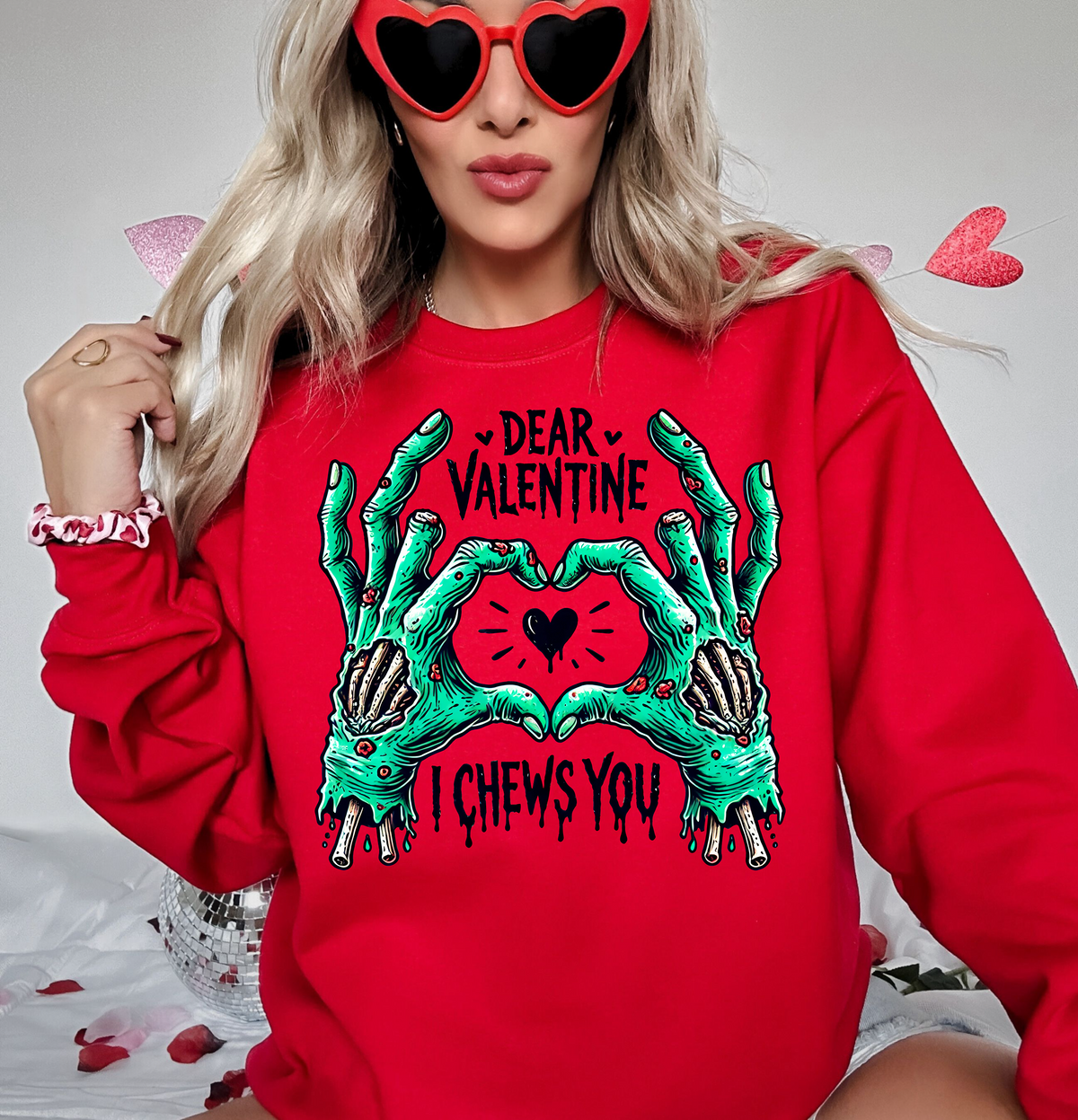 Vday Zombie Hands Sweatshirt