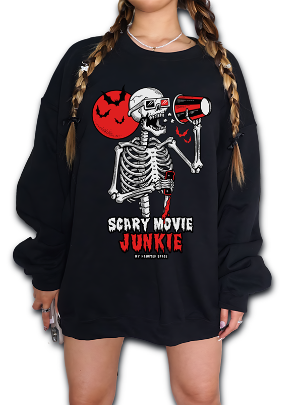 Scary Movie Junkie Sweatshirt