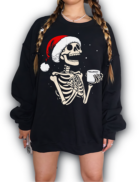 Skelly Santa  Sweatshirt