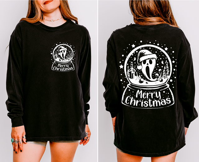 Ghost Snowglobe Long Sleeve