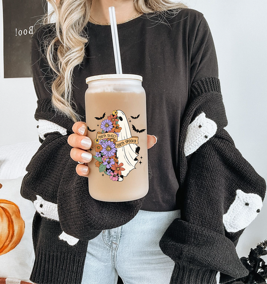 Sorta Spooky Glass Tumbler