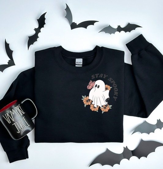 Stay Spooky Ghost Sweatshirt