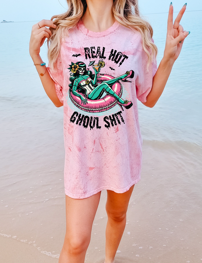 Real Hot Ghoul Shit Tie Dye TEE