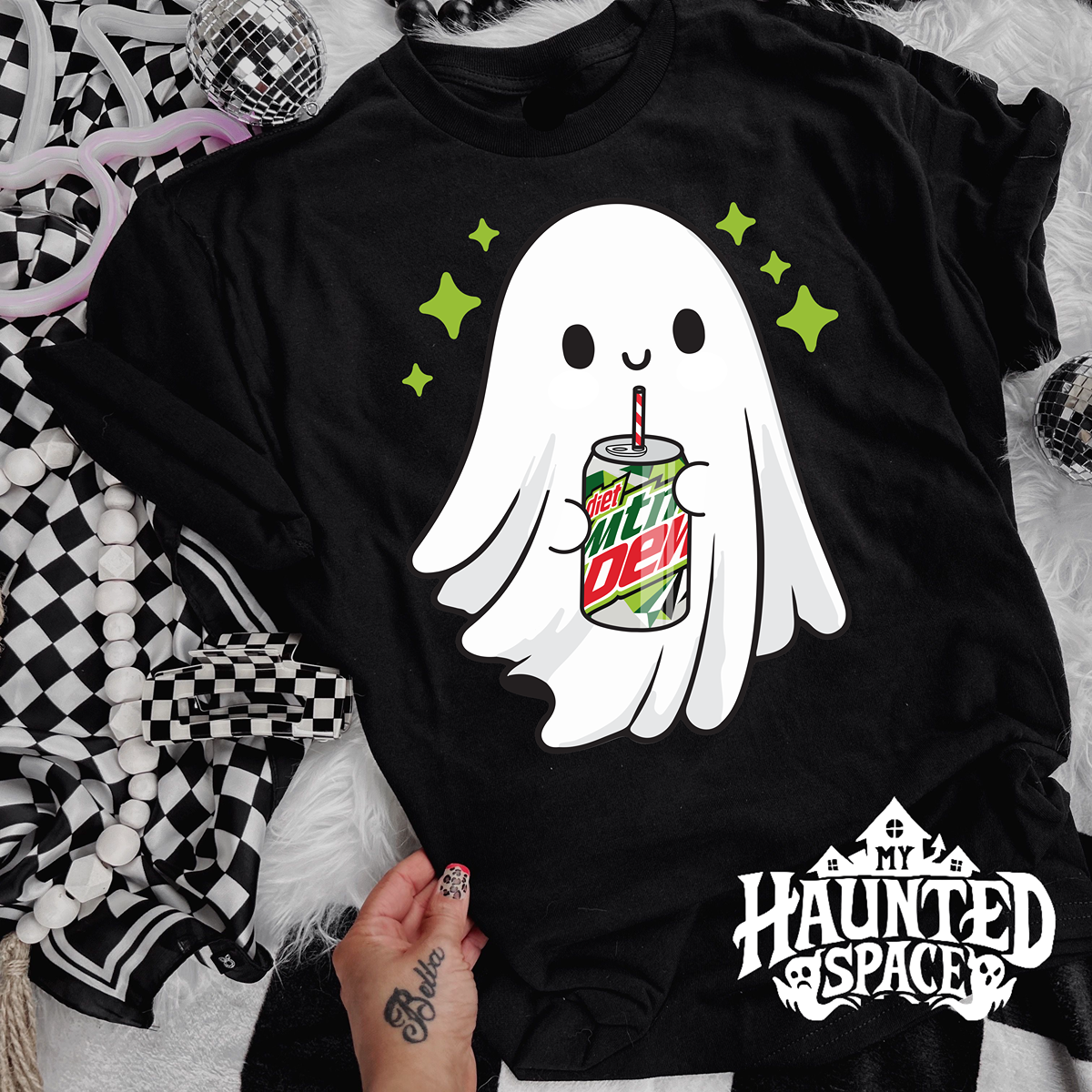 Diet Mountain Dew Ghost TEE