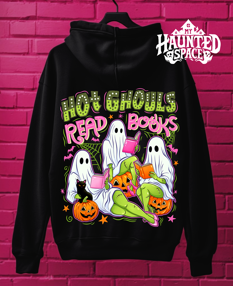 Hot Ghouls Read Hoodie