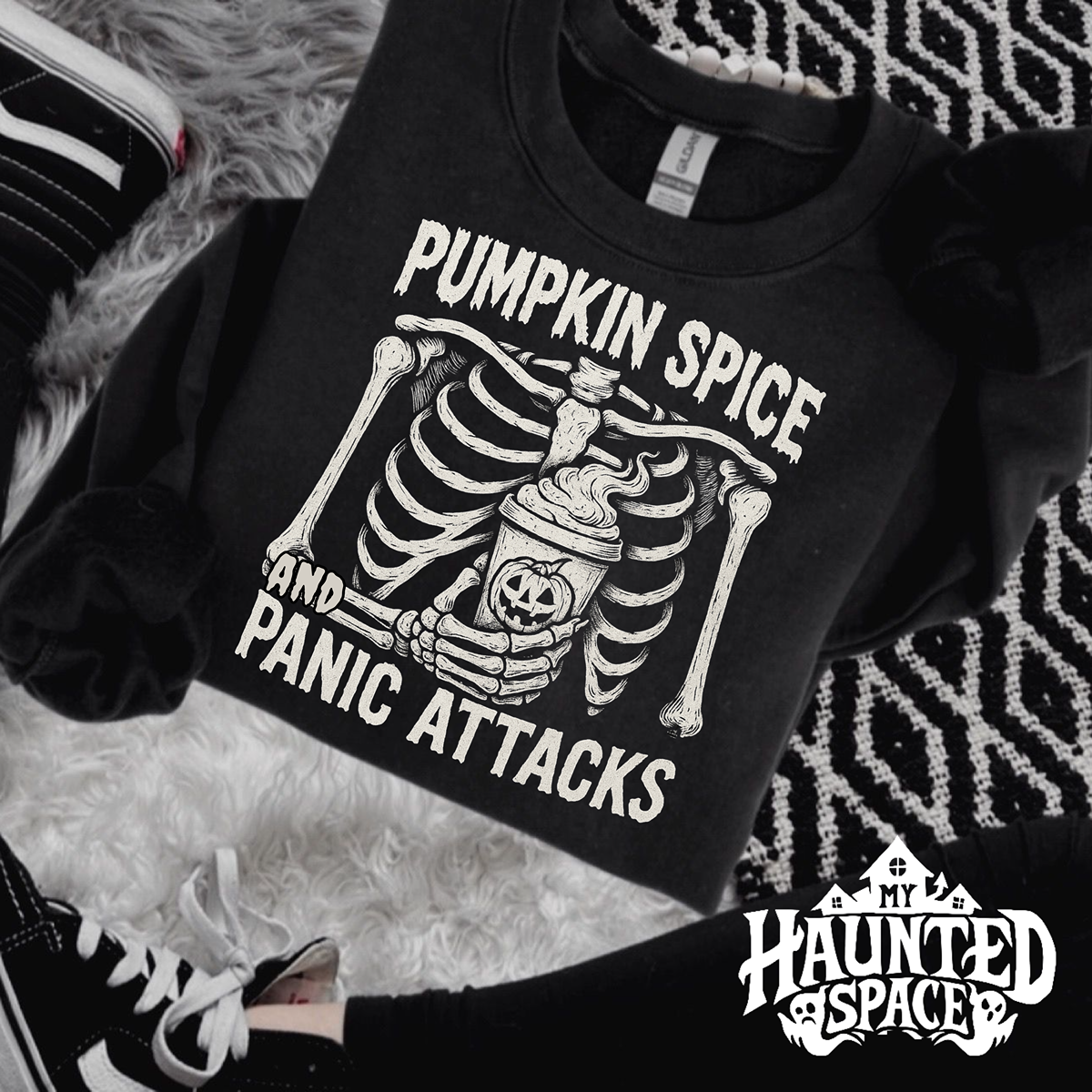 Pumpkin Spice And Panic Sweatshirt