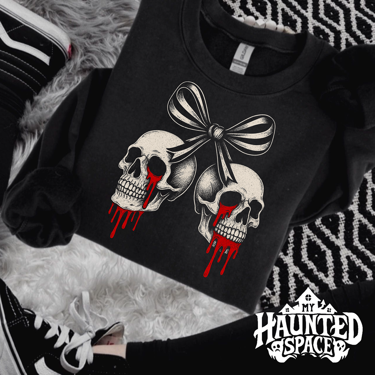 Skull Cherries Sweatshirt