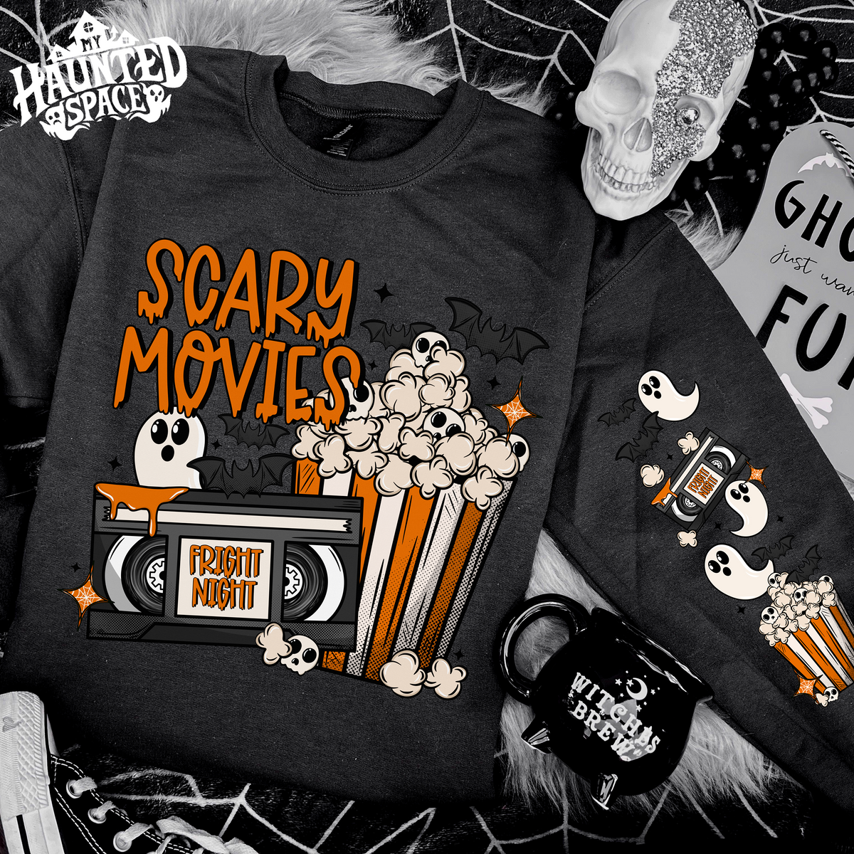 Scary Movie Night Sweatshirt
