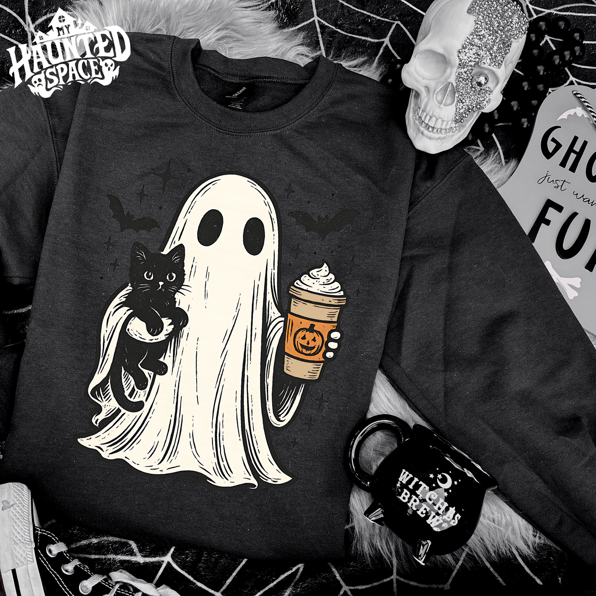 Pumpkin Spice Ghost Sweatshirt