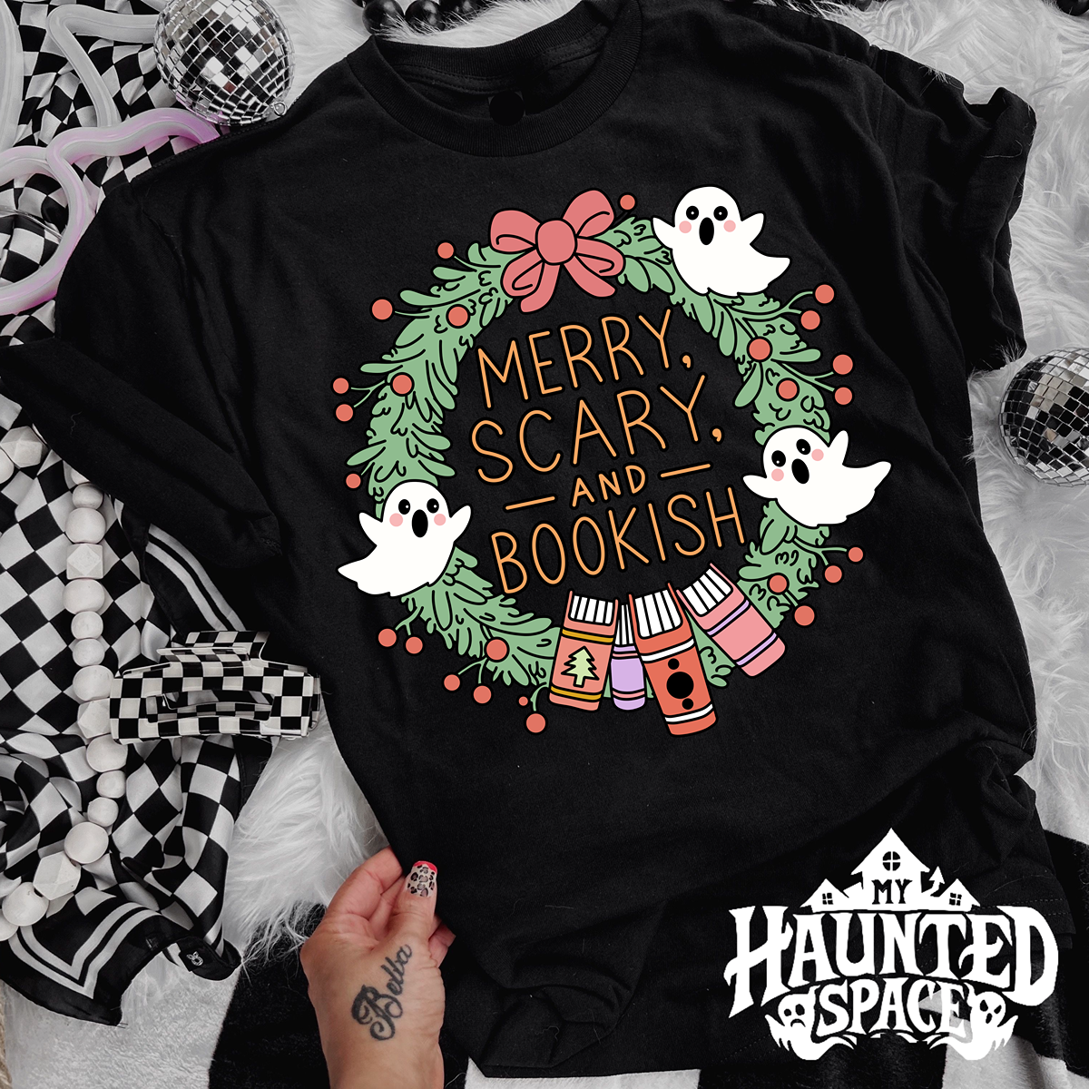 Merry Scary & Bookish TEE