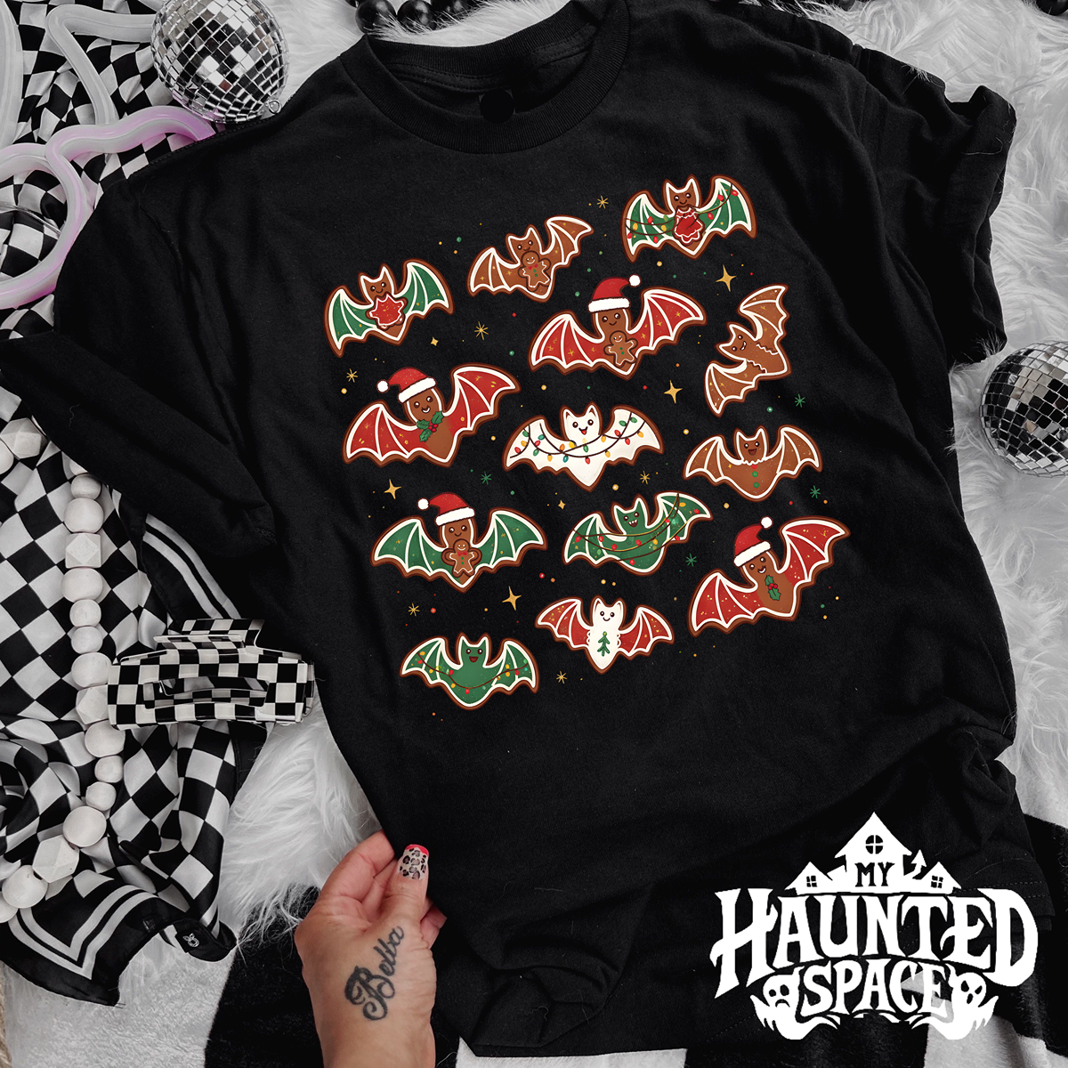 Gingerbread Bats TEE