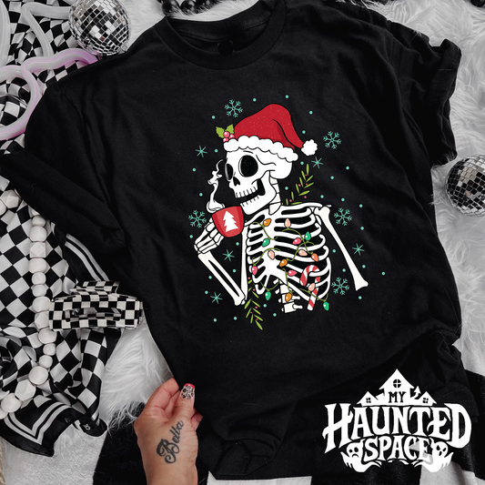 Christmas Skeleton TEE