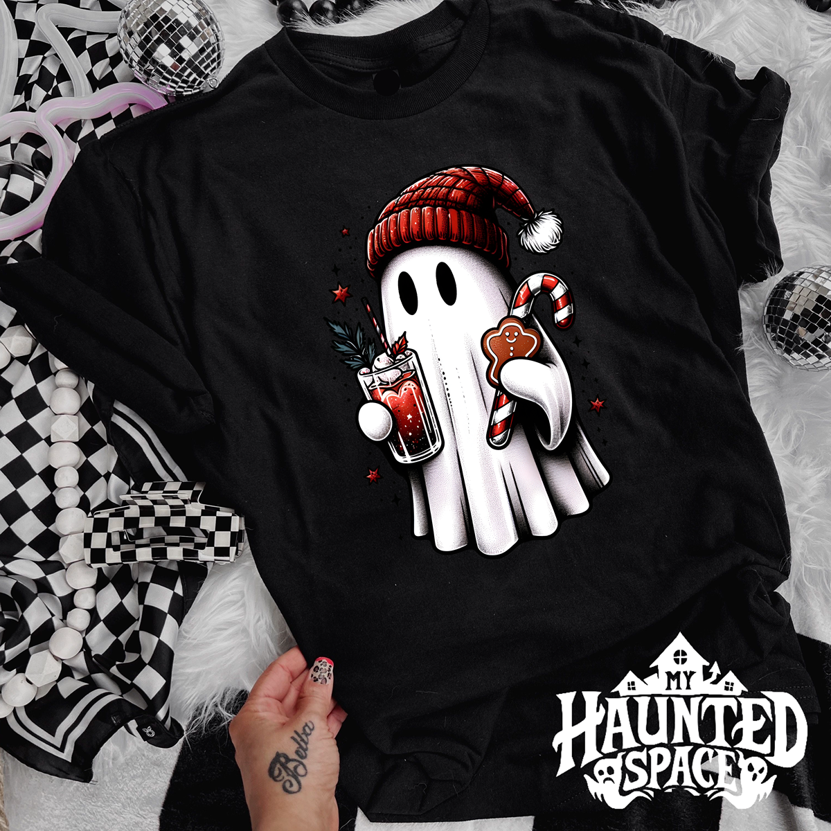 Xmas Ghost Hauntings TEE