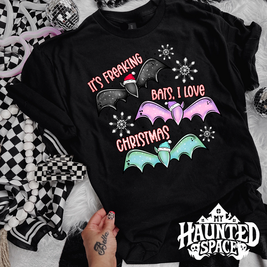 It's Freakin Bats Xmas TEE