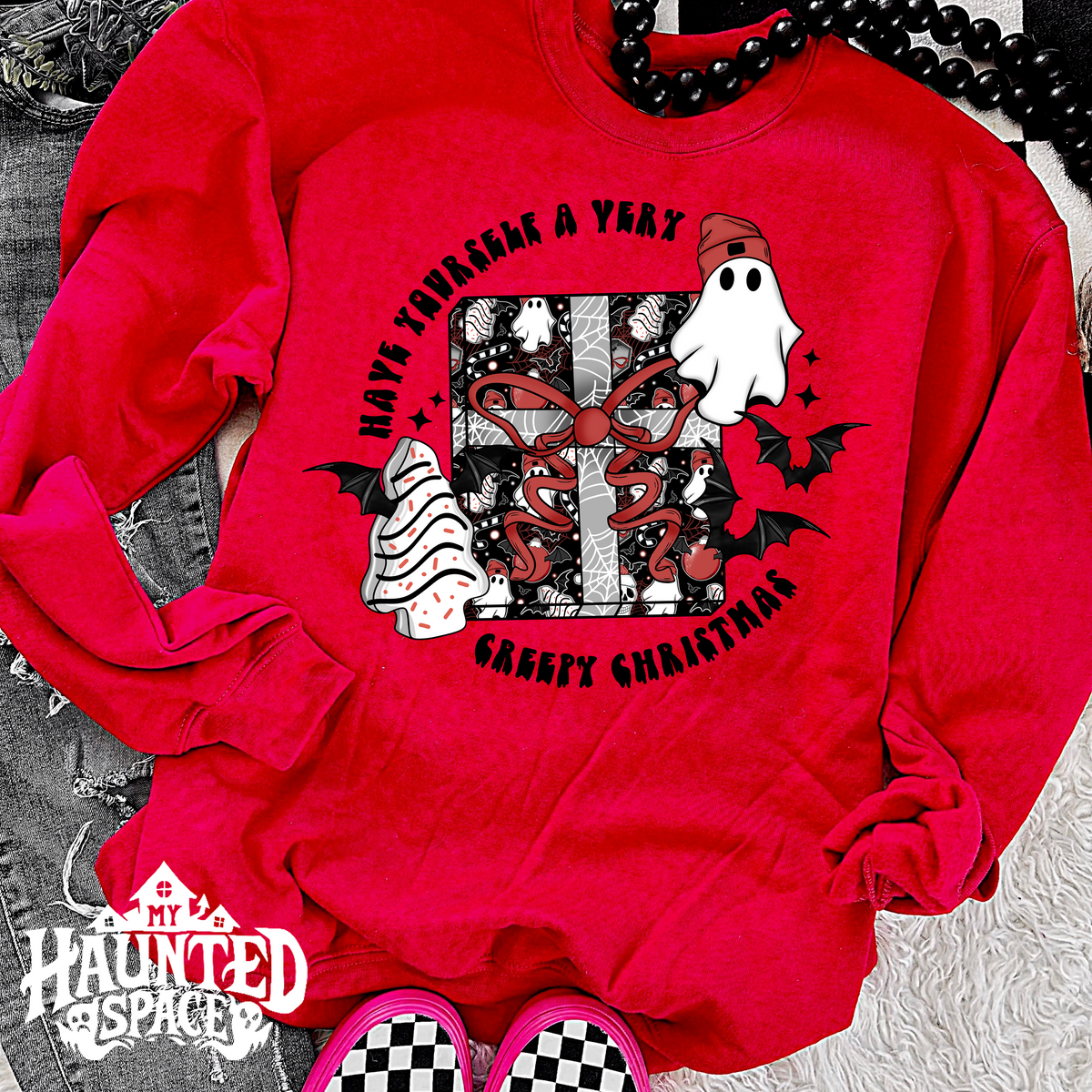 Very Creepy Christmas Sweatshirt