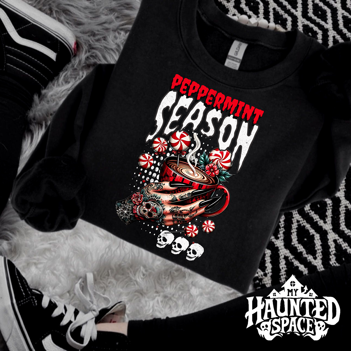 Peppermint Season Sweatshirt