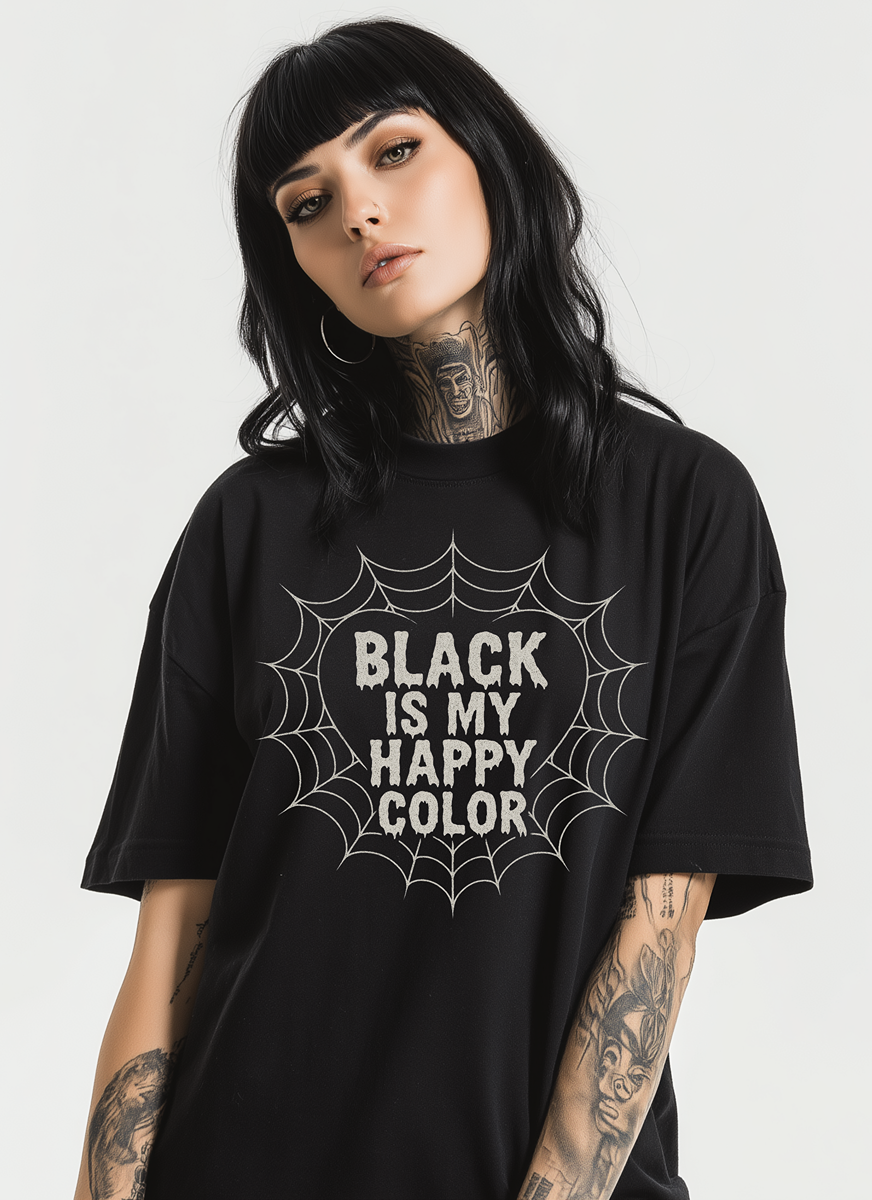 Black Is My Happy Color TEE
