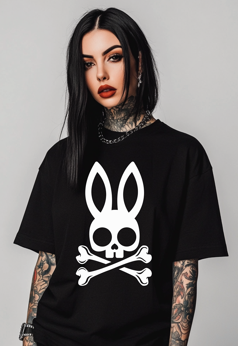 Bunny and Cross Bones TEE