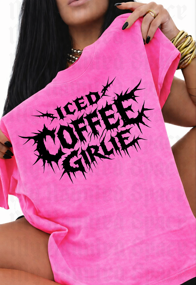 Iced Coffee Girlie TEE