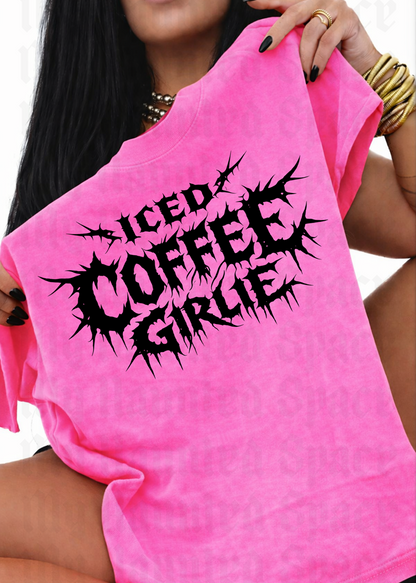Iced Coffee Girlie TEE
