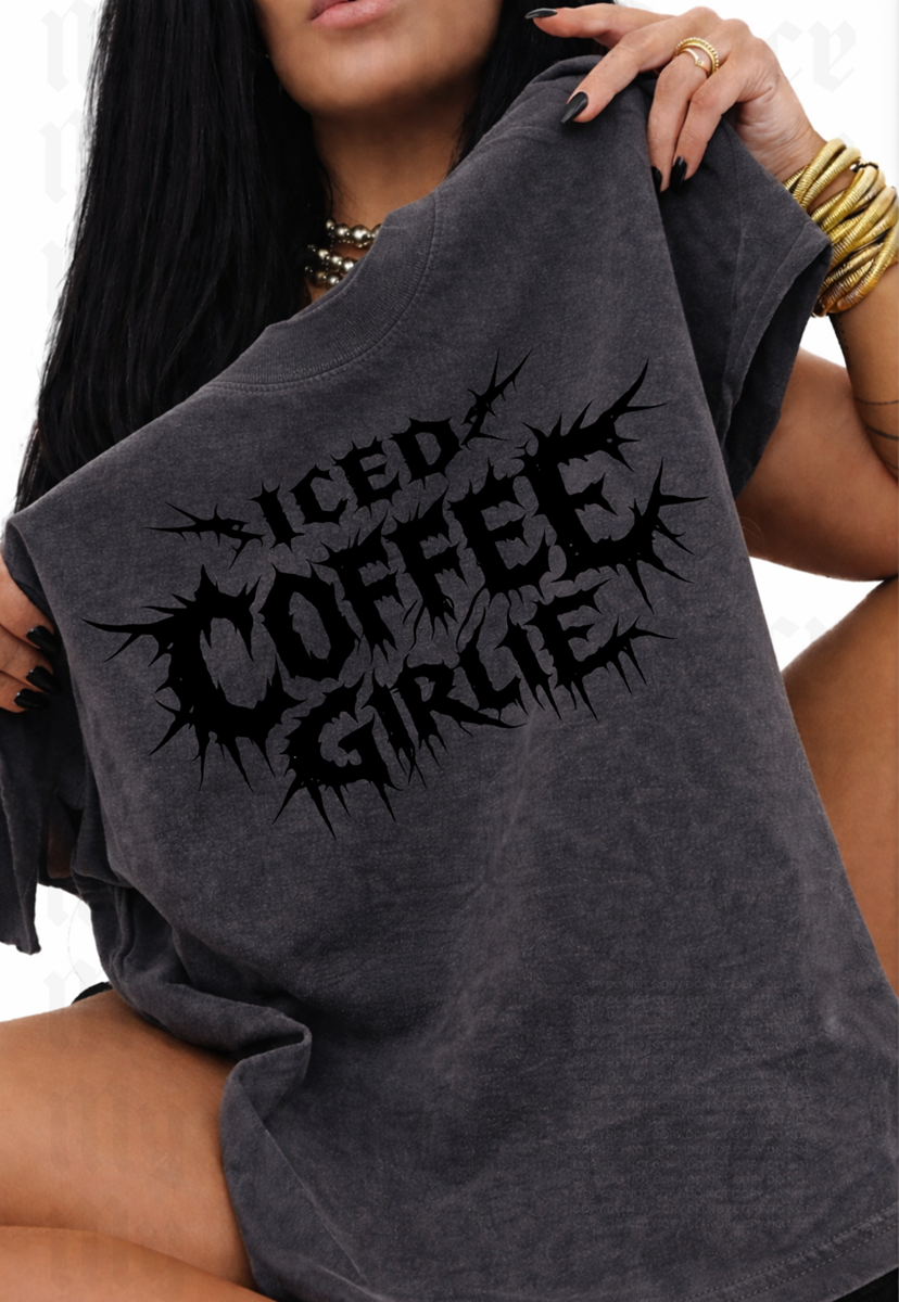Iced Coffee Girlie TEE