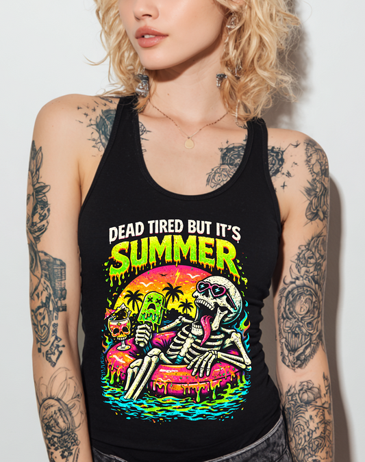 Dead Tired Summer Tank Top
