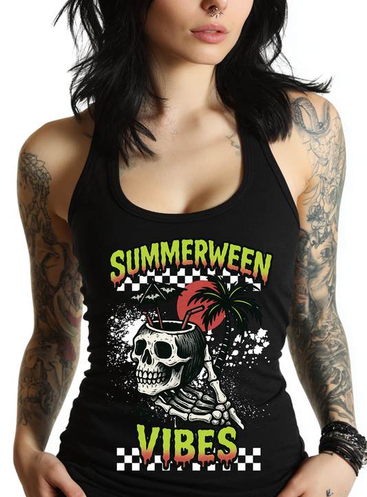 Summerween Vibes Tank Top