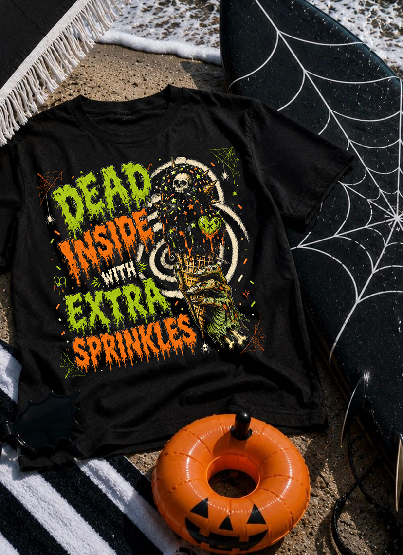 Dead Inside With Sprinkles TEE