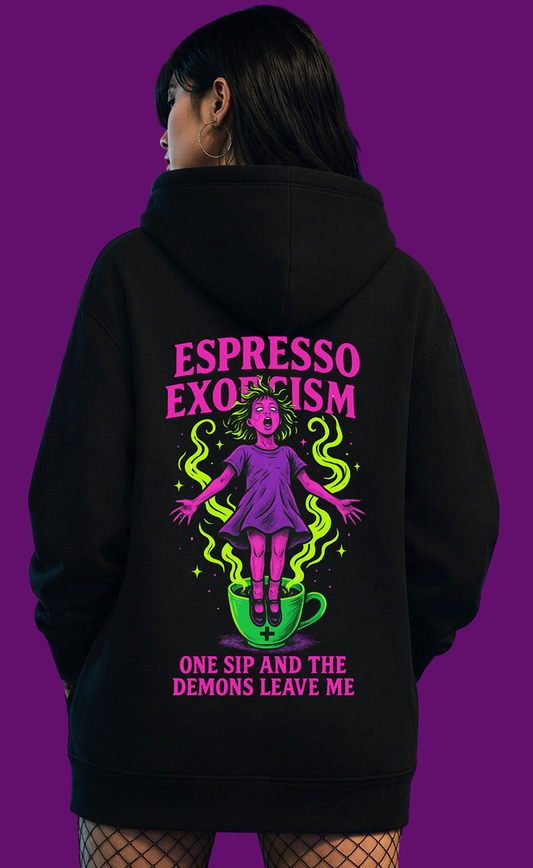 Espresso Exorcism Hoodie