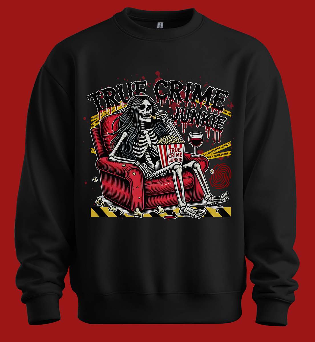 True Crime Junkie Sweatshirt
