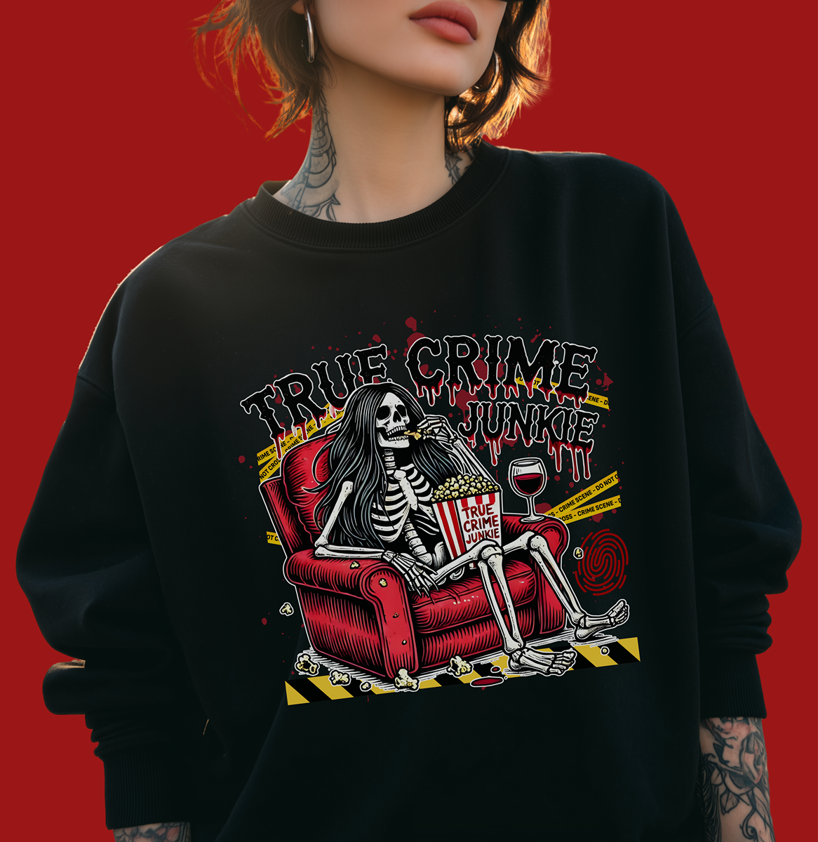 True Crime Junkie Sweatshirt