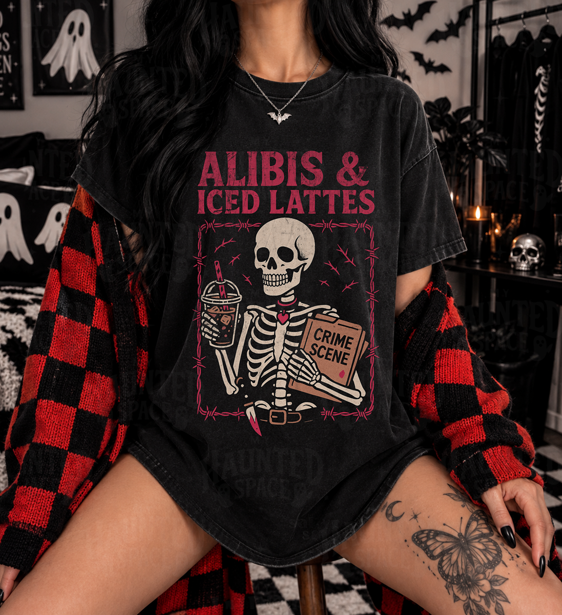 Alibis And Iced Lattes TEE
