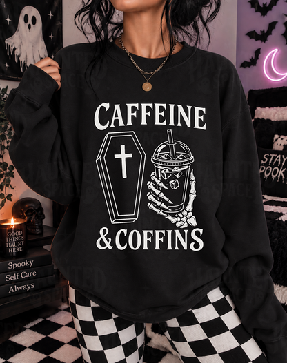 Caffeine & Coffins Sweatshirt