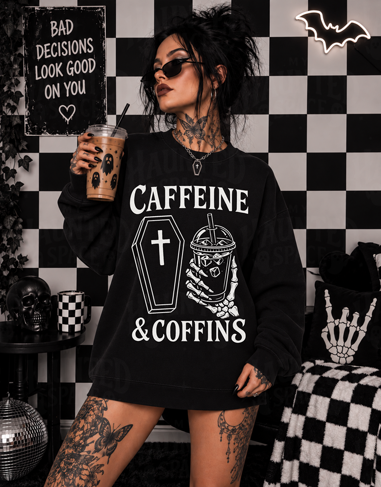 Caffeine & Coffins Sweatshirt