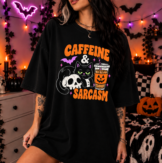 Caffeine & Sarcasm TEE