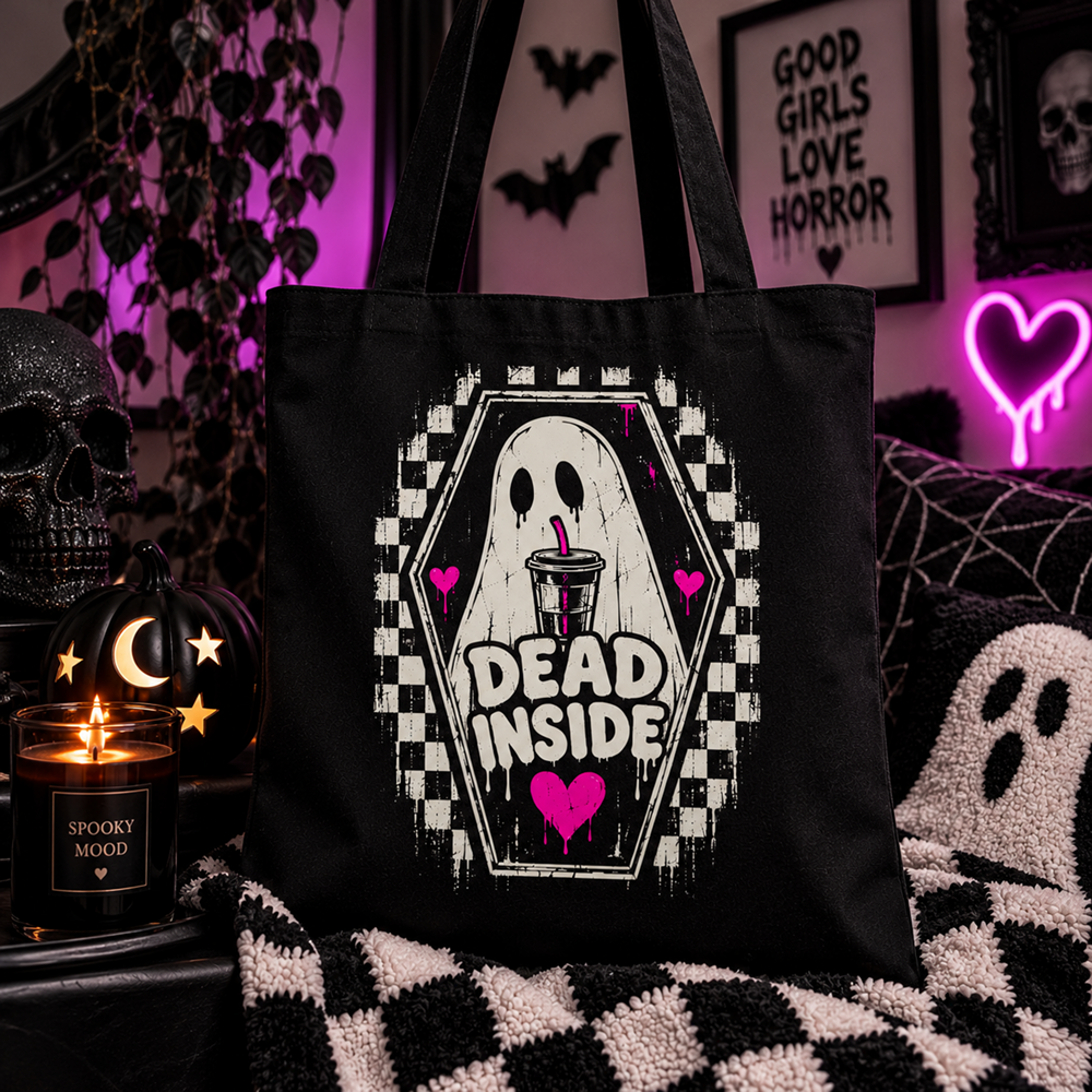 Dead Inside Ghost Tote Bag