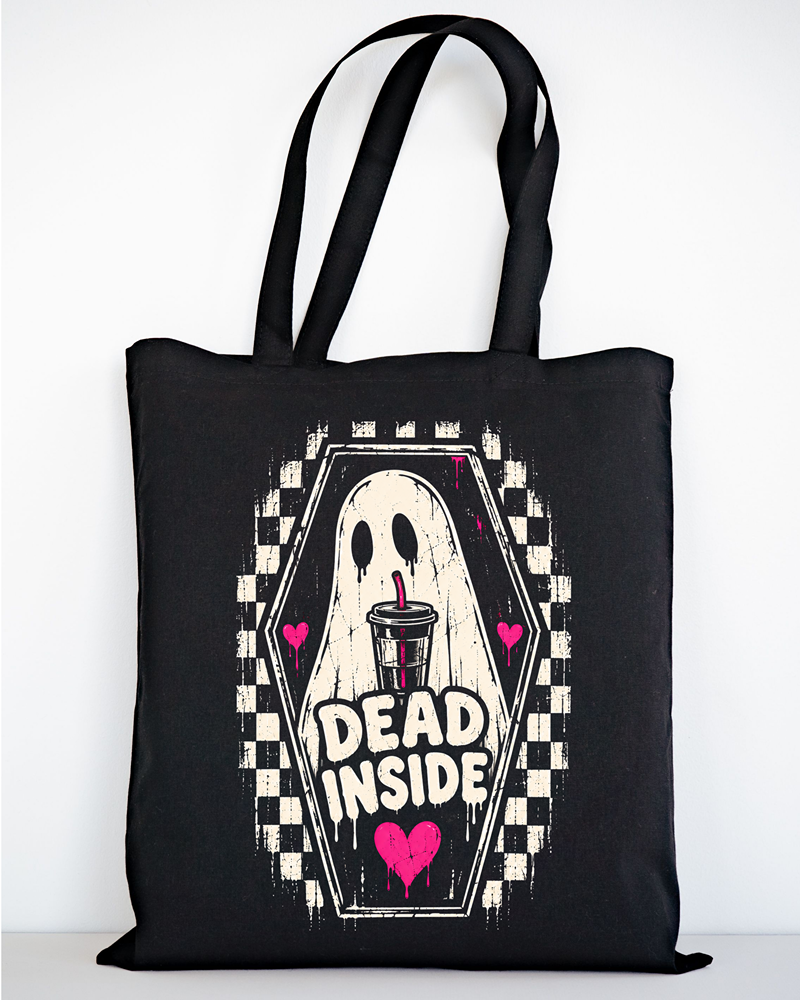 Dead Inside Ghost Tote Bag