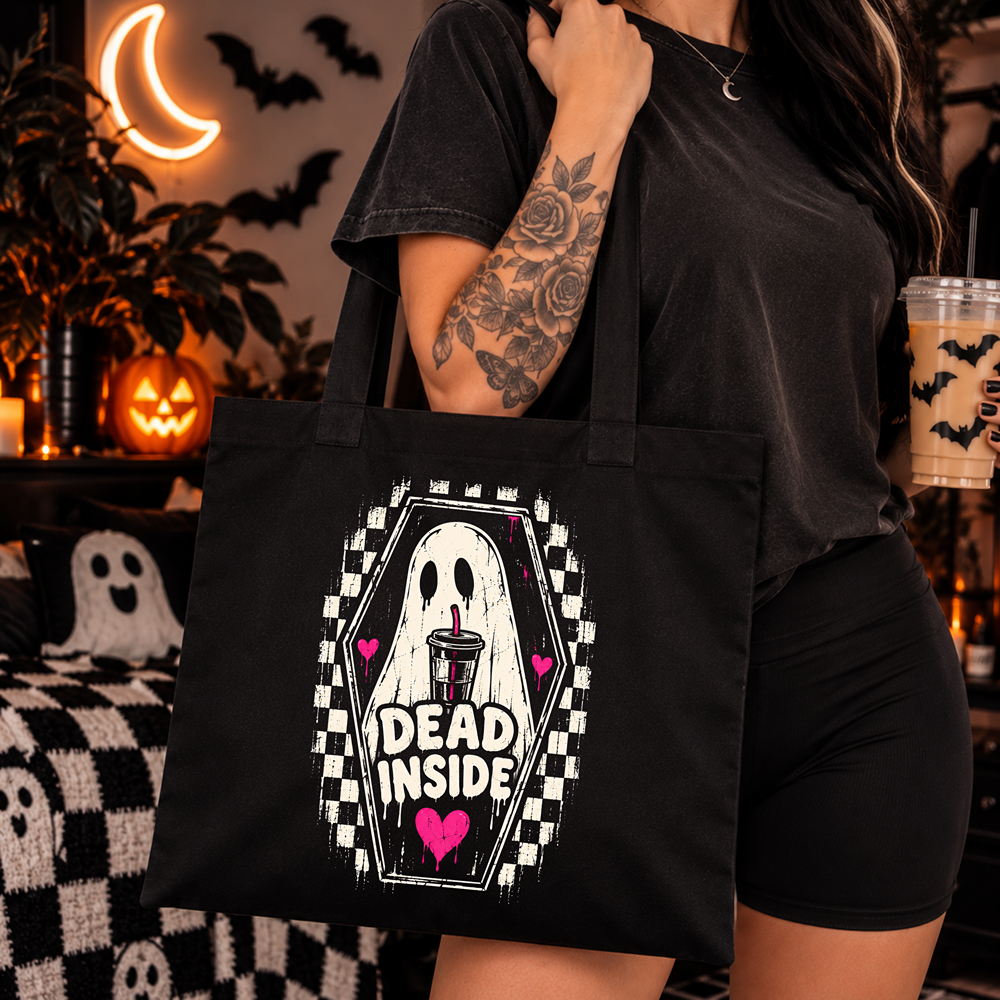 Dead Inside Ghost Tote Bag
