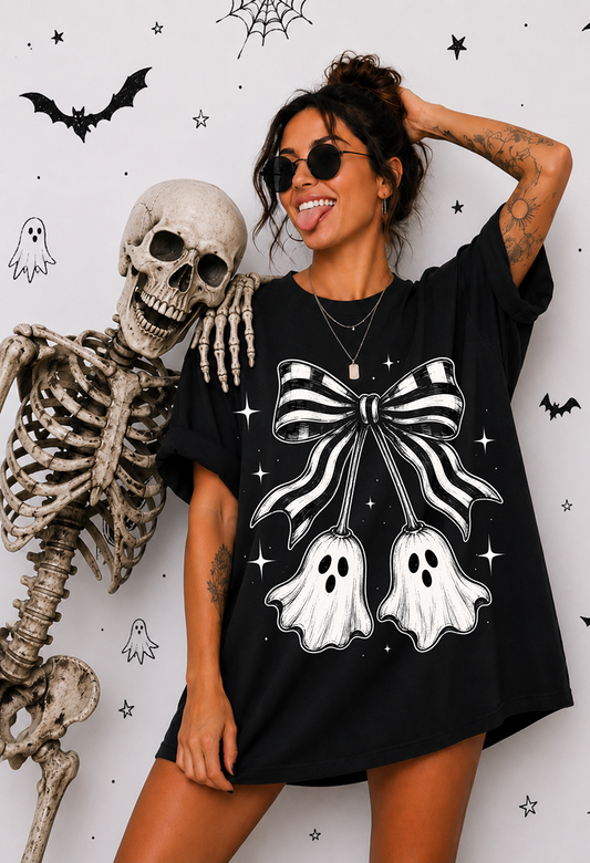Ghostie Bow TEE