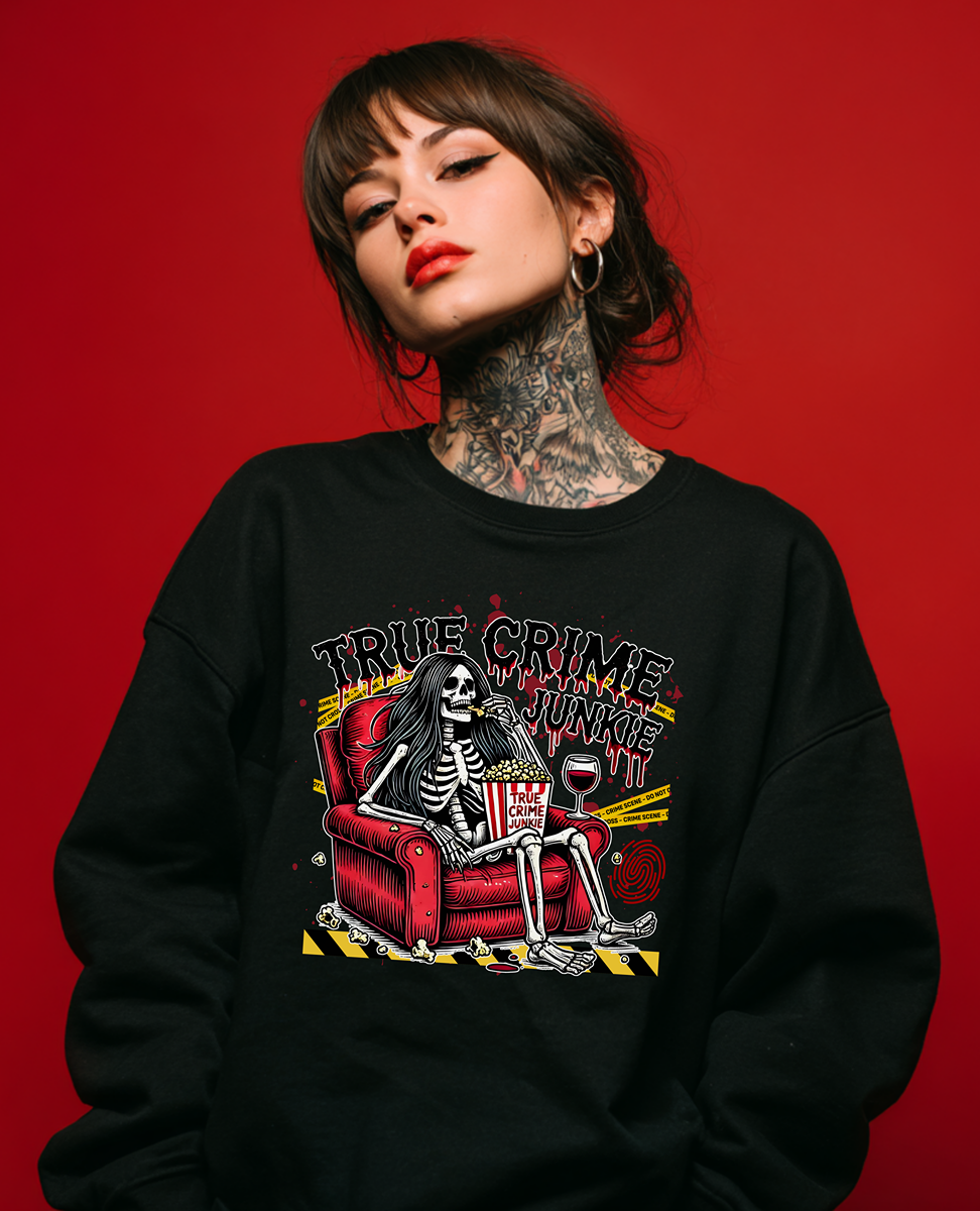 True Crime Junkie Sweatshirt